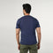 Eminent Men's Half Sleeves Round Neck T-Shirt - Navy Blue