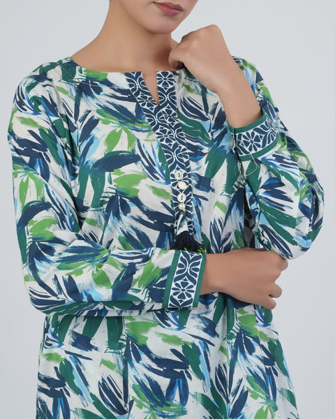 Women's Printed Cambric Co-Ord Set