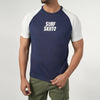 Eminent Men's Half Sleeves Round Neck T-Shirt - Navy Blue
