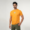Eminent Men's Half Sleeves Round Neck T-Shirt - Yellow
