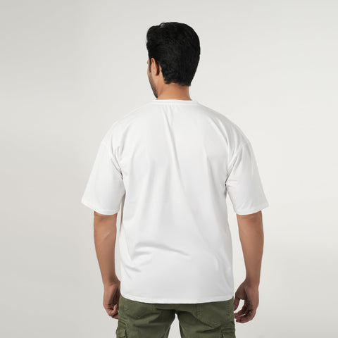 Eminent Men's Half Sleeves T-Shirt - White