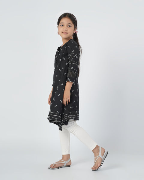 Girls' Frock - Black