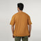 Eminent Men's Half Sleeves Round Neck T-Shirt - Golden Brown