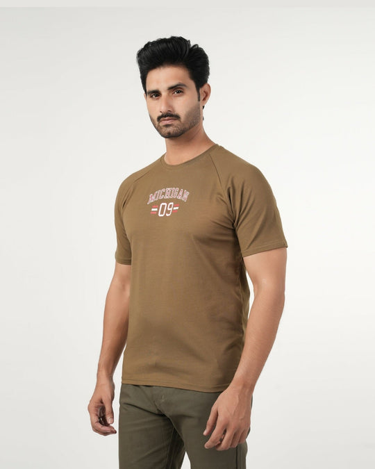 Eminent Men's Half Sleeves T-Shirt - Fir Green, Men's T-Shirts & Polos, Eminent, Chase Value
