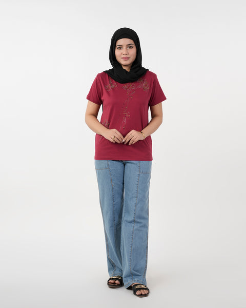 Eminent Women's Half Sleeves T-Shirt