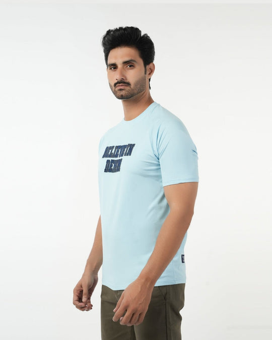 Eminent Men's Half Sleeves T-Shirt - Blue, Men's T-Shirts & Polos, Eminent, Chase Value