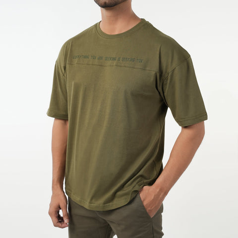 Eminent Men's Half Sleeves Round Neck T-Shirt