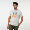 Eminent Men's Half Sleeves Round Neck T-Shirt - White