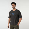 Eminent Men's Half Sleeves T-Shirt - Charcoal