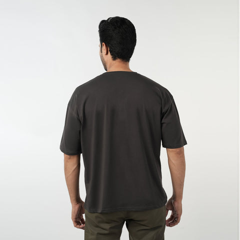 Eminent Men's Half Sleeves T-Shirt - Charcoal, Men's T-Shirts & Polos, Eminent, Chase Value