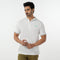 Eminent Men's Azadi Half Sleeves Polo T-Shirt - White