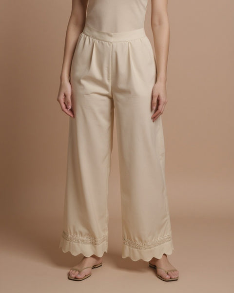 Women's Plain Cambric Trousers
