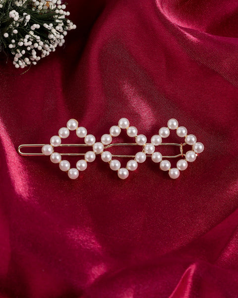 Women's Pearl Hair Clip