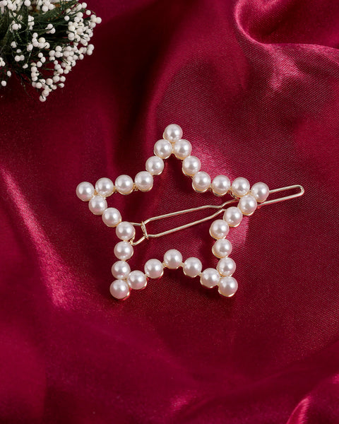 Women's Pearl Hair Clip