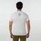 Eminent Men's Round Neck Half Sleeves Printed T-Shirt - White