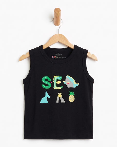 Newborn Boys' Double Jersey Sando