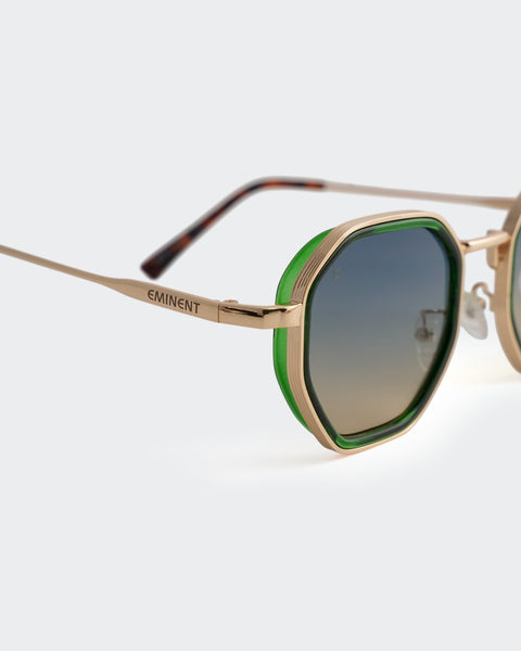 Geometric Frame Sunglasses