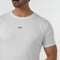 Eminent Men's Round Neck Half Sleeves Printed T-Shirt - White