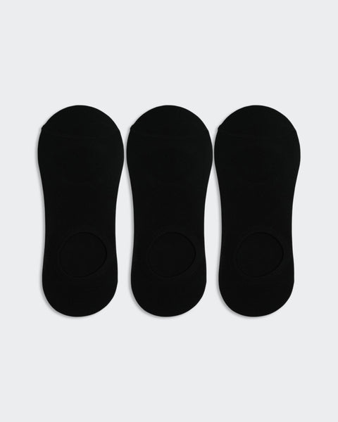 Women's Plain Sneaker Socks (Pack of 3)