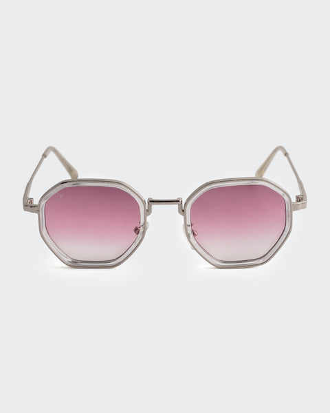 Geometric Frame Sunglasses