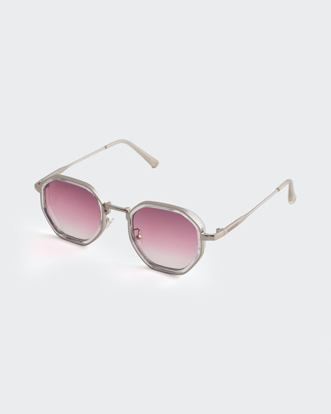 Geometric Frame Sunglasses