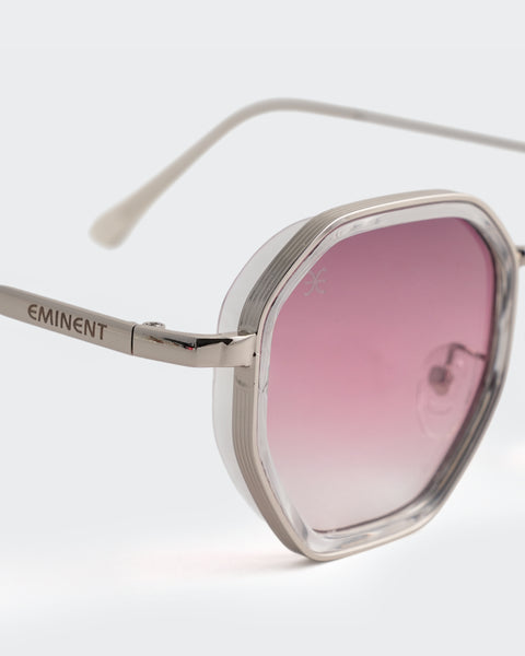 Geometric Frame Sunglasses