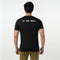 Eminent Men's Round Neck Half Sleeves Printed T-Shirt - Black
