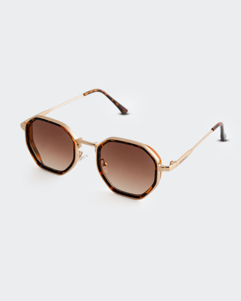 Geometric Frame Sunglasses