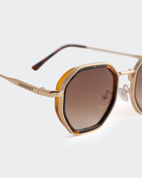 Geometric Frame Sunglasses