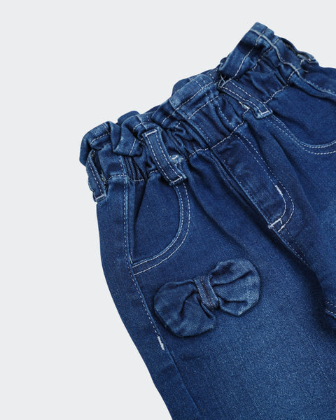 Newborn Girls Denim Pants