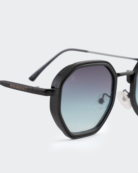 Geometric Frame Sunglasses
