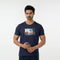 Eminent Men's Round Neck Half Sleeves Printed T-Shirt - Mid Blue, Men's T-Shirts & Polos, Eminent, Chase Value