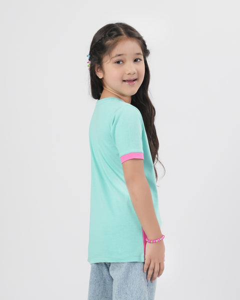 Girls' Half Sleeves T-Shirt