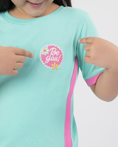 Girls' Half Sleeves T-Shirt