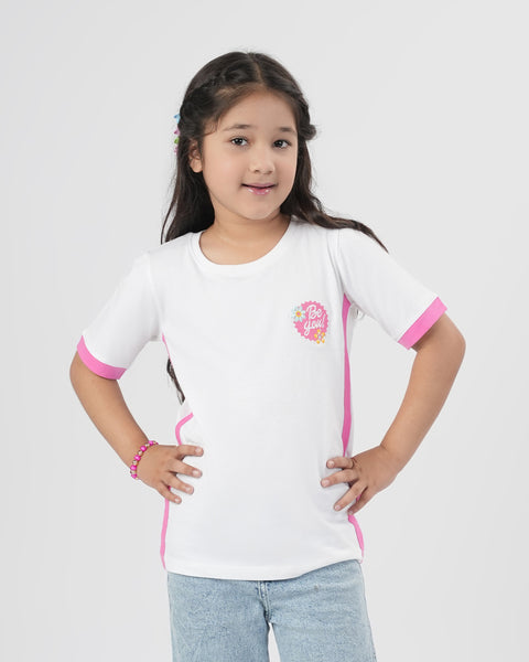 Girls' Half Sleeves T-Shirt