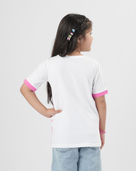 Girls' Half Sleeves T-Shirt