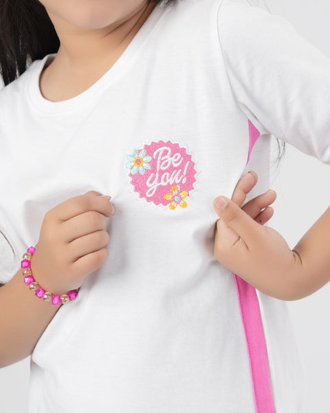 Girls' Half Sleeves T-Shirt