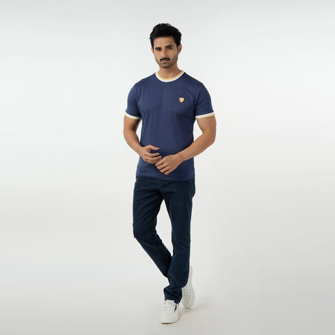 Eminent Men's Half Sleeves T-Shirt - Navy Blue, Men's T-Shirts & Polos, Eminent, Chase Value