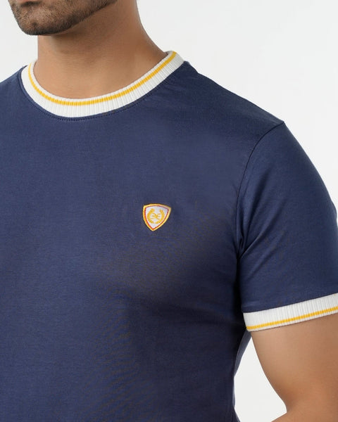 Eminent Men's Half Sleeves T-Shirt - Navy Blue, Men's T-Shirts & Polos, Eminent, Chase Value