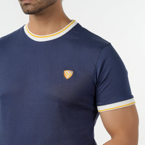 Eminent Men's Half Sleeves T-Shirt - Navy Blue, Men's T-Shirts & Polos, Eminent, Chase Value