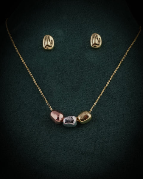 Trio Charm Necklace Set