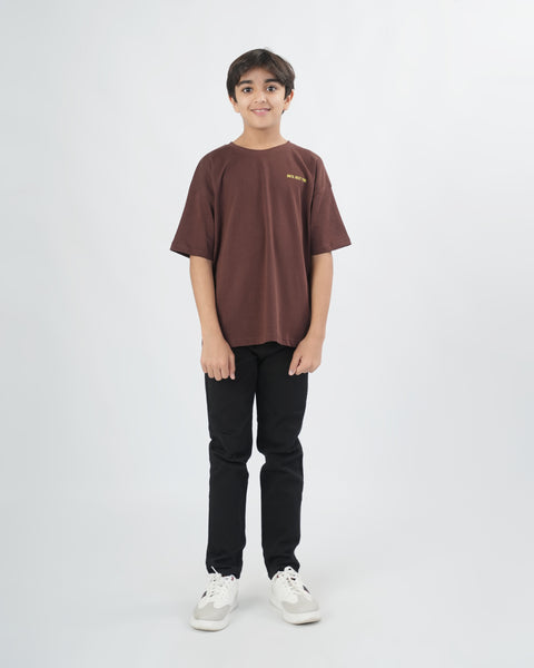 Boys Round Neck Half Sleeves T-Shirt
