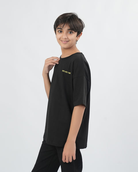 Boys Round Neck Half Sleeves T-Shirt