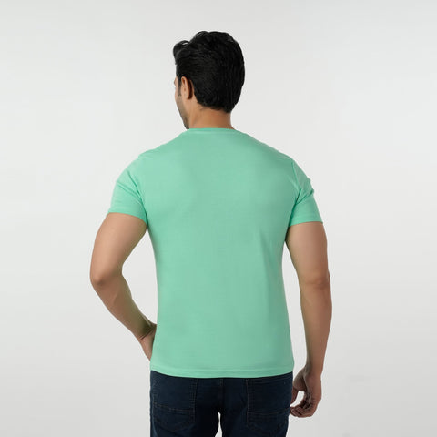 Eminent Men's Round Neck Half Sleeves Printed T-Shirt - Cork, Men's T-Shirts & Polos, Eminent, Chase Value