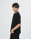 Boys' Plain Acrylic Polo Sweater