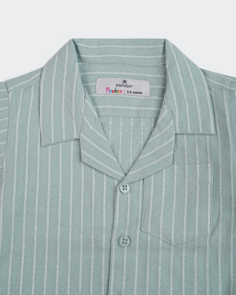 Newborn Boys Seersucker Co-Ord Set