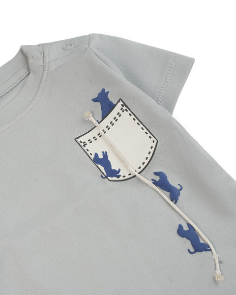 Newborn Boys Half Sleeves T-Shirt