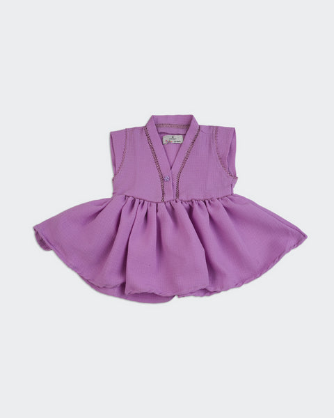 Newborn Girls Half Sleeves Suit