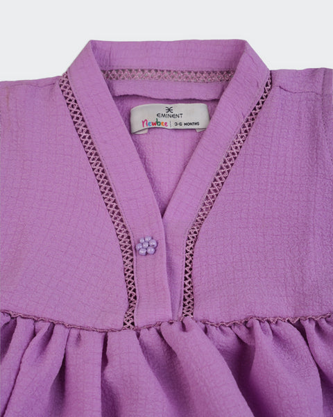 Newborn Girls Half Sleeves Suit