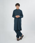 Boys' Plain Poly Viscose Shalwar Kameez